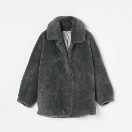 ECO FUR CHESTER DOLMAN COAT