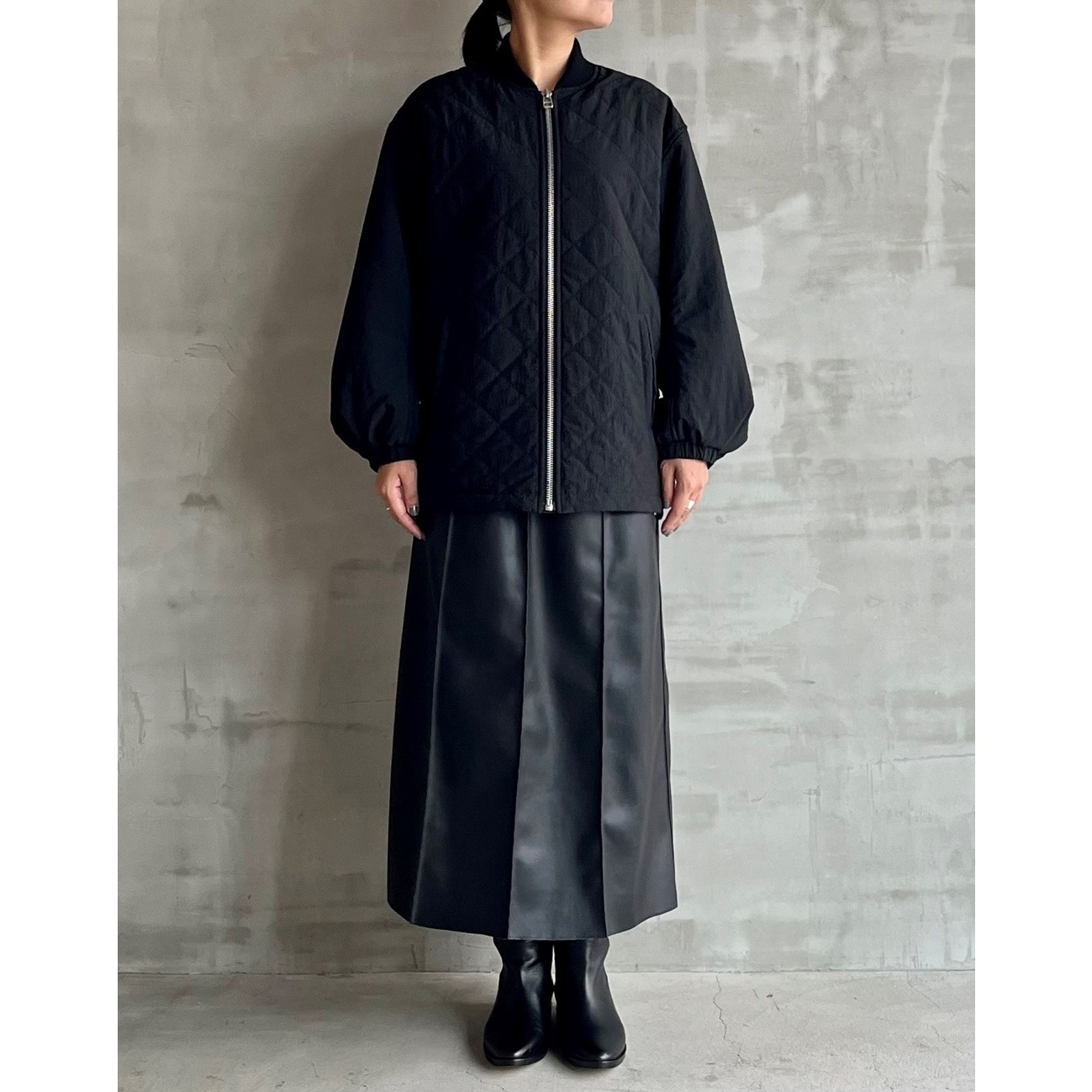 QUILT&WOOL COMBI MA-1 BZ|HELIOPOLE|HÉLIOPÔLE(エリオポール