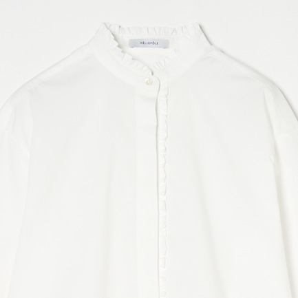 TASLAN TYPEWRITER FRILL BLOUSE 詳細画像 オフ 2