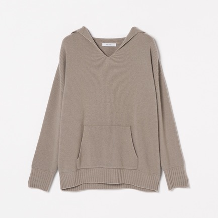 WOOL CASH SAILOR COLLAR PULLOVER