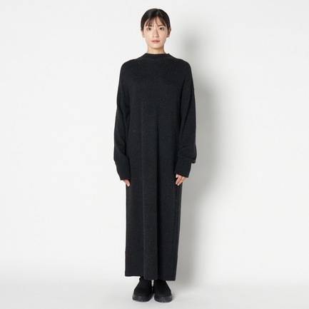 WOOL NYLON HIGH NECK OP 詳細画像 ミディアムグレー 6