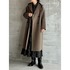 WOOL W-FACE HOODED COAT 詳細画像