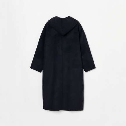 WOOL W-FACE HOODED COAT 詳細画像 ネイビー 1