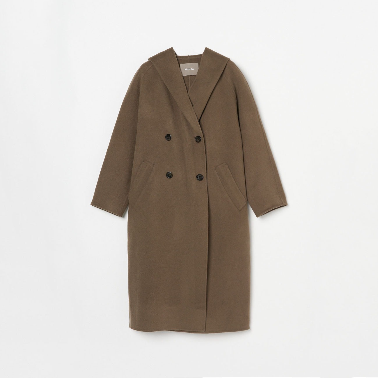 【SUNSEA】 W-face Wool Coat