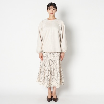 ECO SUEDE DOLMAN BLOUSE 詳細画像 アイボリー 1