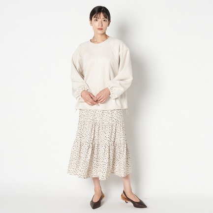 ECO SUEDE DOLMAN BLOUSE 詳細画像 アイボリー 4