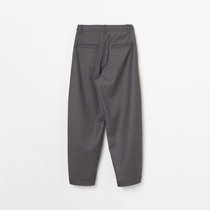 TR DOUBLE CLOTH TUCK PANTs 詳細画像 ミディアムグレー 1