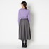 TR DOUBLE CLOTH TUCK SKIRT 詳細画像