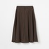 TR DOUBLE CLOTH TUCK SKIRT 詳細画像