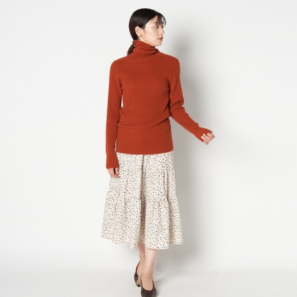 CASHMERE LIB TURTLE KNIT 詳細画像 ミディアムグレー 2