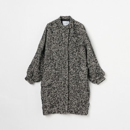 LOOP TWEED VOLUME SLEEVE COAT