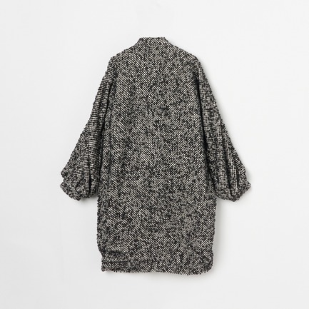 LOOP TWEED VOLUME SLEEVE COAT 詳細画像 ブラック 1