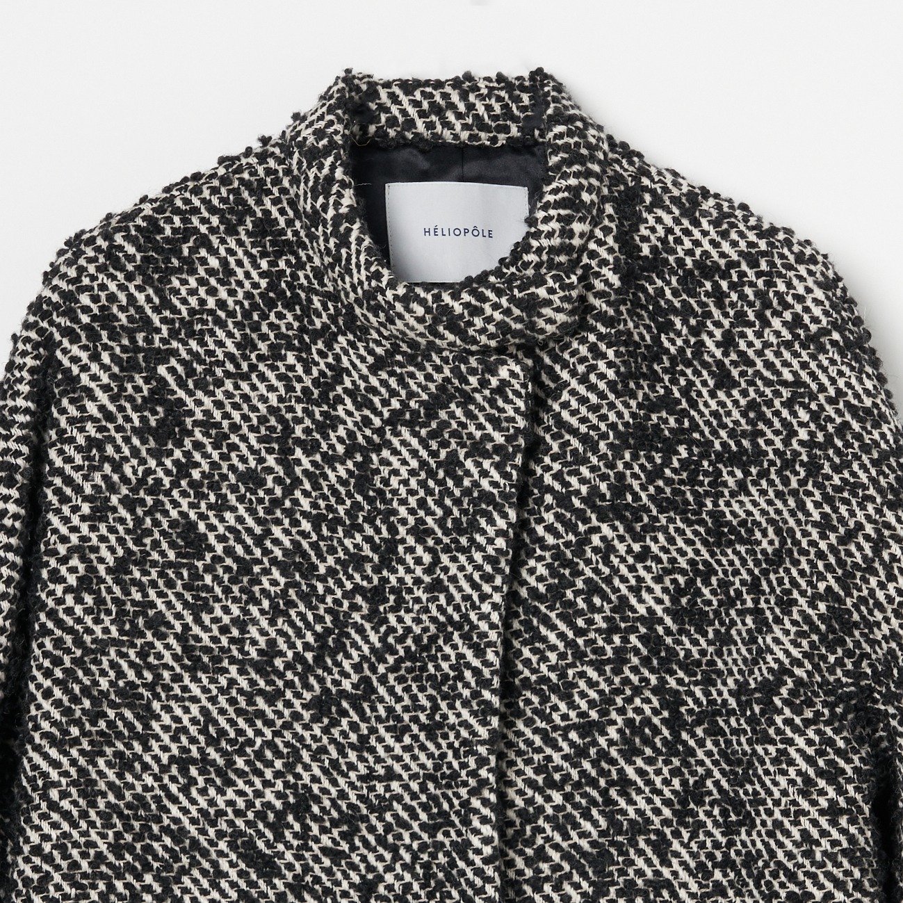 LOOP TWEED VOLUME SLEEVE COAT