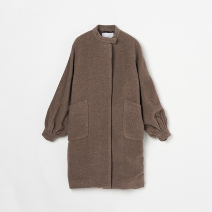 BELLANDI WOOL VOLUME SLEEVE COAT 詳細画像 ダークブラウン 1