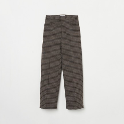 GLENCHECK MASCULINE TUCK PANTs 詳細画像 ブラウン 1