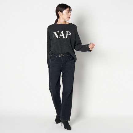 NAP INTARSIA CREW NECK PO 詳細画像 ミディアムグレー 11