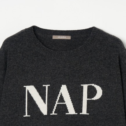 NAP INTARSIA CREW NECK PO 詳細画像 ミディアムグレー 2