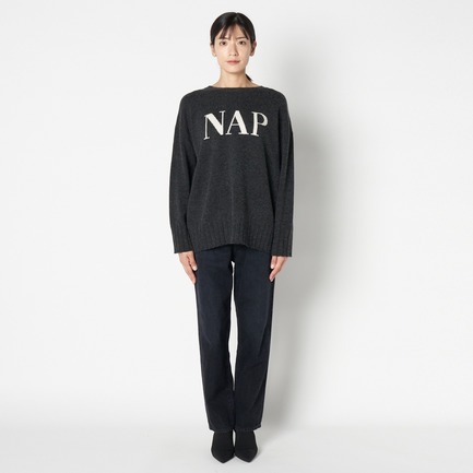 NAP INTARSIA CREW NECK PO 詳細画像 ミディアムグレー 6