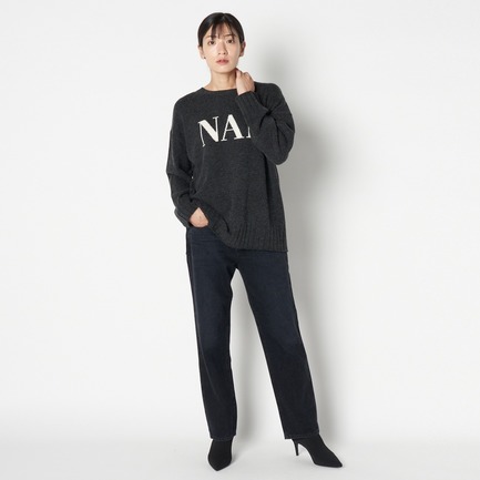 NAP INTARSIA CREW NECK PO 詳細画像 ミディアムグレー 9