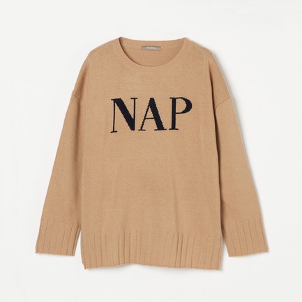 NAP INTARSIA CREW NECK PO 詳細画像 ミディアムグレー 1