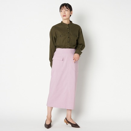 DOUBLE POCKET BOXY SKIRT 詳細画像 チャコールグレー 6