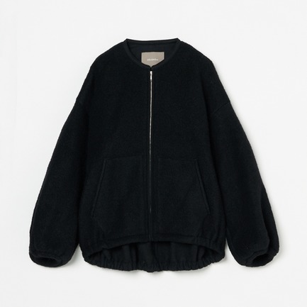 WOOL PILE DOLMAN BLOUSON 詳細画像 ブラック 1