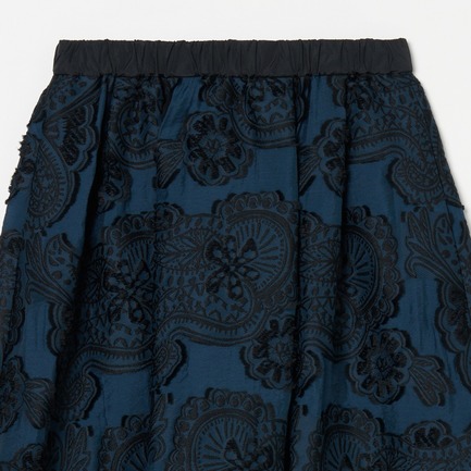 PAISLEY JQ & TAFFETA SK 詳細画像 ブラック 2