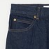 WIDE LEG CROPPED JEANS WITH TUCK 詳細画像