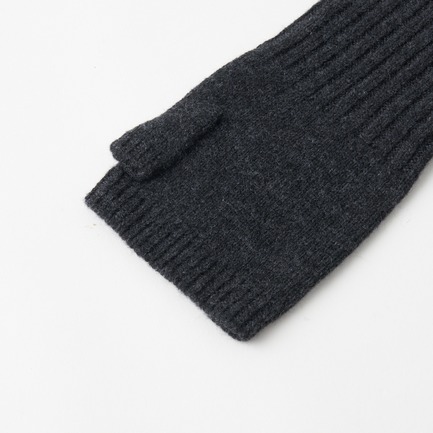 HOLIDAY CASHMERE GLOVE 詳細画像 チャコールグレー 2