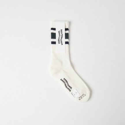 WAVE LOGO LINE SOCKS