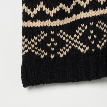 VINTAGE SNOW CARDIGAN 詳細画像 ブラック 4