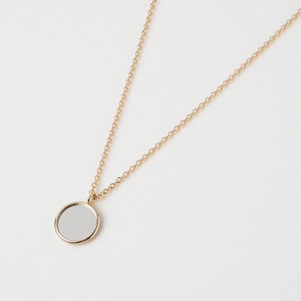 NECKLACE MIROIR ROND 詳細画像 ゴールド 1