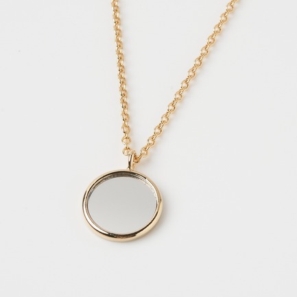 NECKLACE MIROIR ROND 詳細画像 ゴールド 2