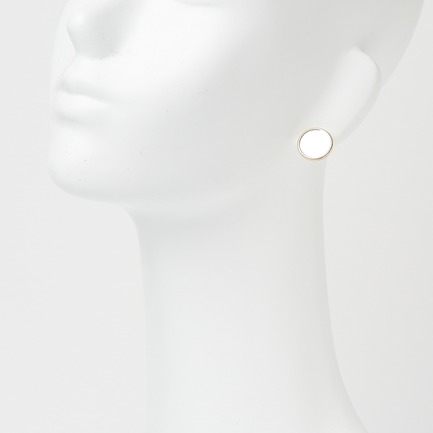 EARRINGS MIROIR ROND 詳細画像 ゴールド 7