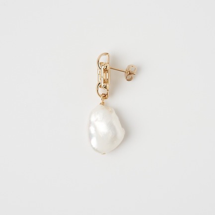 EARRINGS BAROQUE PEARL 詳細画像 ゴールド 1