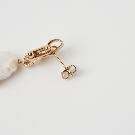 EARRINGS BAROQUE PEARL 詳細画像 ゴールド 6