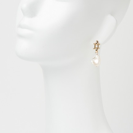 EARRINGS BAROQUE PEARL 詳細画像 ゴールド 7