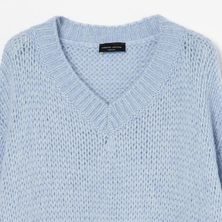 V NECK PO 詳細画像 スカイブルー 2
