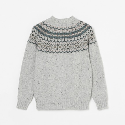 FAIRISLE YOKE C/N 詳細画像 ダークブラウン 1