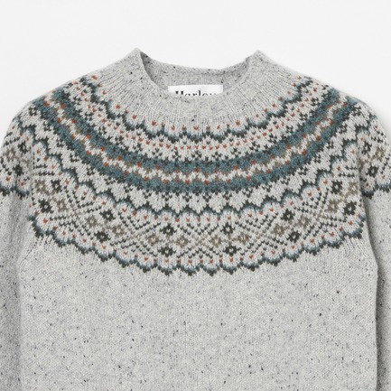 FAIRISLE YOKE C/N 詳細画像 ダークブラウン 2