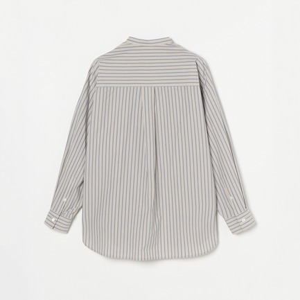 STRIPE STAND COLLAR SHIRT 詳細画像 ブルー 1