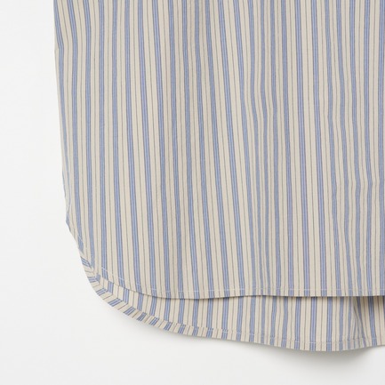 STRIPE STAND COLLAR SHIRT 詳細画像 ブルー 5