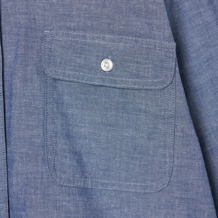 BIO WASH DUNGAREE SHIRT 詳細画像 ネイビー 4