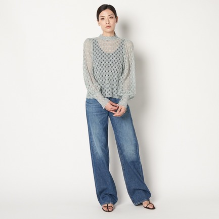 SIROSPUN KNIT CAMISOLE 詳細画像 ネイビー 2