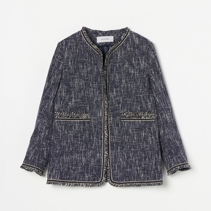 BLADE EDGE TWEED JACKET 詳細画像 ネイビー 1