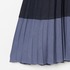 SLUB CHAMBRAY PLEATS SK 詳細画像