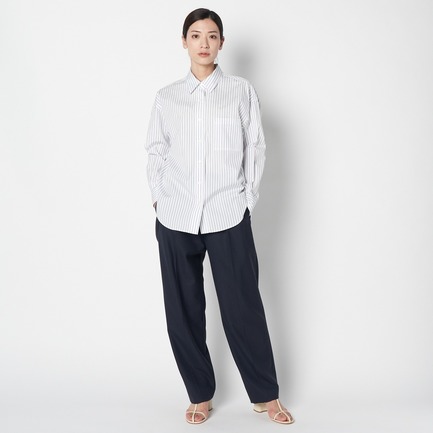 the Editor Shirts(COTTON BRORD CLOTH) 詳細画像 ホワイト 4