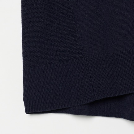 SIDE PART MOSS STITCH PO 詳細画像 ネイビー 4