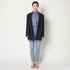 the Ellison W Jacket (RAYON WOOL POPLIN ) 詳細画像