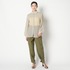 DOT PLEATS OVER BLOUSE 詳細画像